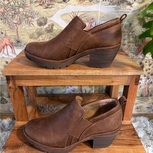 Elegant Brown Heeled Boots for Women
